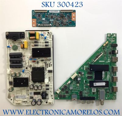 KIT DE TARJETAS PARA TV TOSHIBA FIRE TV HD / MAIN CN2T100001F / TD.T950.67 / CN2T100001F00DWAL / T-CON 55.43T01.C18 / 5543T01C18 / T430HVN01.A / FUENTE 1T920000B00 / C19532 / PANEL K430WDCRA / DISPLAY T430HVN01.0 / MODELO 43LF421U21